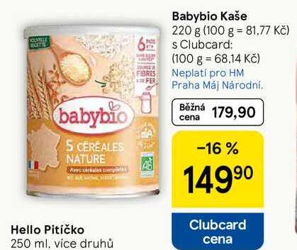 Babybio Kaše, 220 g