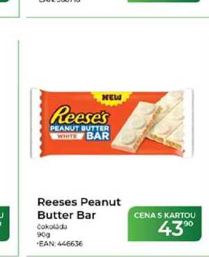 Reeses Peanut Butter Bar čokoláda 90g