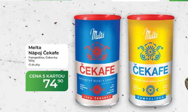 Melta Nápoj Čekafe Pampeliška, Čekanka 160g
