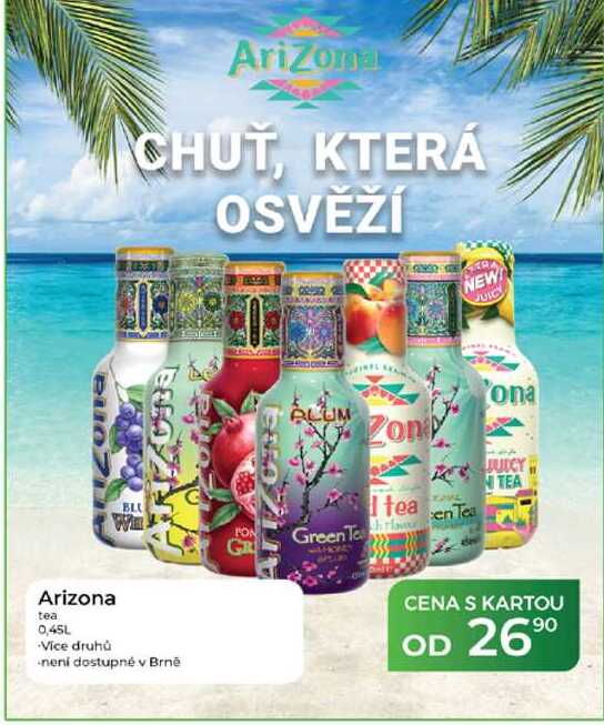 Arizona tea 0,45 l