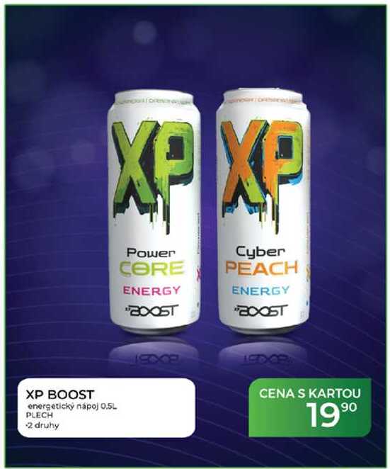 XP BOOST energetický nápoj 0,5l
