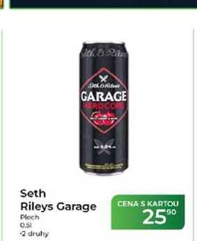 Seth Rileys Garage Plech 0,5l