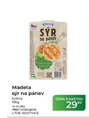 Madeta sýr na pánev bylinky 100g