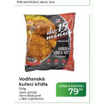 Vodňanská kuřecí křídla 700g