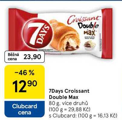7Days Croissant Double Max, 80 g