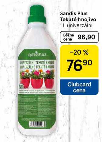 Sandis Plus Tekuté hnojivo, 1 l, univerzální  