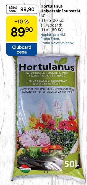 Hortulanus Univerzální substrát, 50 l