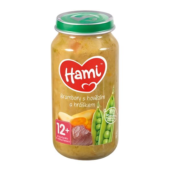Hami Brambory s hovězím a hráškem 12m+