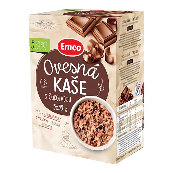 Emco Ovesná kaše s čokoládou 5x55g