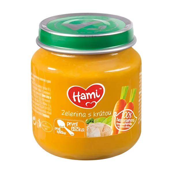 Hami Zelenina s krůtou - První lžička 4m+