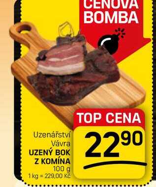 UZENÝ BOK Z KOMÍNA 100 g 
