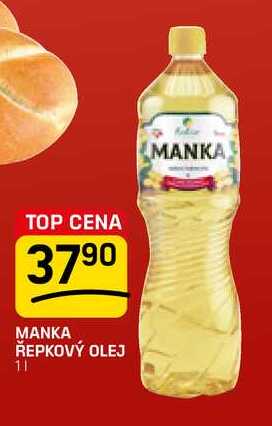 MANKA ŘEPKOVÝ OLEJ 1l