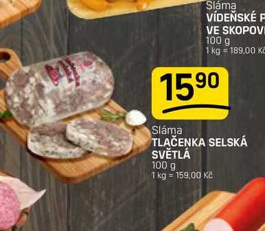 TLAČENKA SELSKÁ SVĚTLÁ 100 g