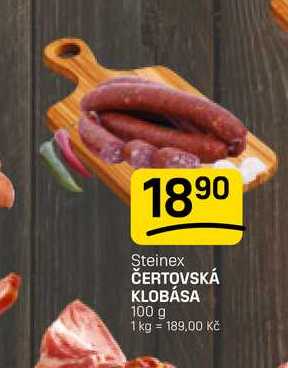 ČERTOVSKÁ KLOBÁSA 100 g