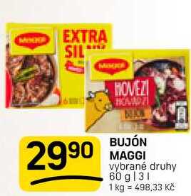 BUJÓN MAGGI vybrané druhy 60 g