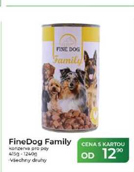 FineDog Family konzerva pro psy 415g