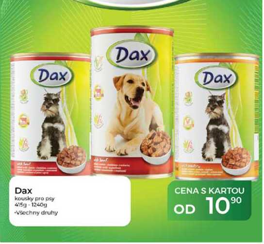 Dax kousky pro psy 415g-1240g