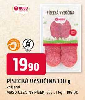 PÍSECKÁ VYSOČINA 100 g krájená