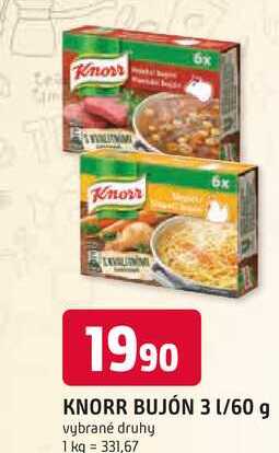 KNORR BUJÓN 3 l/60 g