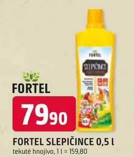 FORTEL SLEPIČINCE 0,5 L tekuté hnojivo