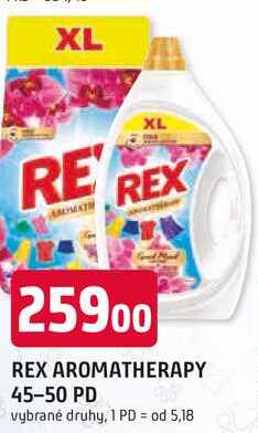 REX AROMATHERAPY 45-50 PD