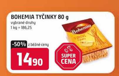 BOHEMIA TYČINKY 80 g