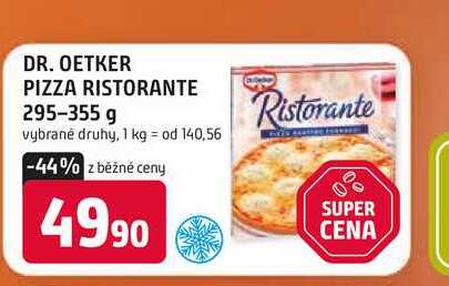 DR. OETKER PIZZA RISTORANTE 295-355 g