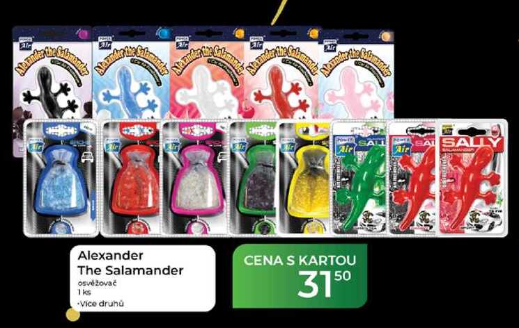 Alexander The Salamander osvěžovač 1ks