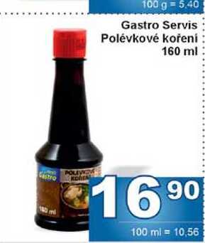 Gastro Servis Polévkové koření 160 ml