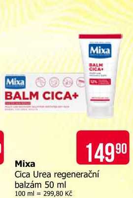 Mixa Cica Urea regenerační balzám 50 ml