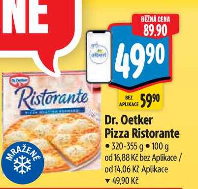   Dr. Oetker Pizza Ristorante  320-355 g  