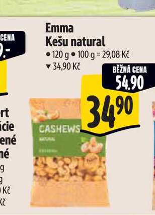 Emma Kešu natural 120 g