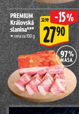 PREMIUM Královská slanina 100 g