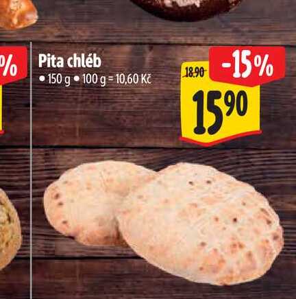 Pita chléb 150 g 