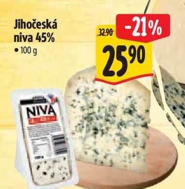 Jihočeská niva 45% 100 g 