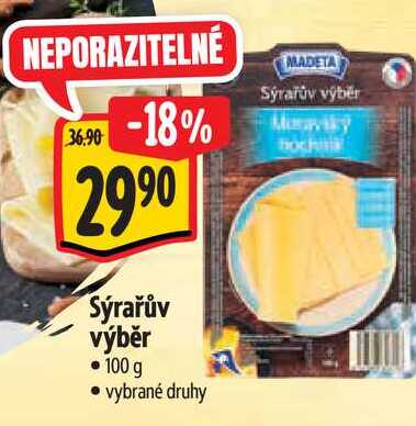   Sýrařův výběr 100 g 