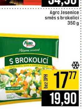 Agro Jesenice smēs s brokolici 350 g
