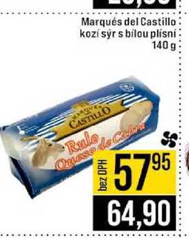 Marqués del Castillo kozí sýr s bílou plísní 140 g