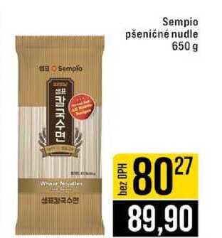 Sempio pšeničné nudle 650 g