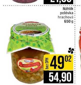 Náhlík polévka hrachová 650 g