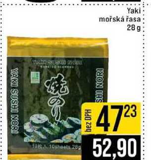 Yaki mořská řasa 28g