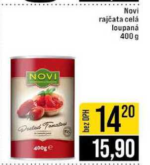 Novi rajčata celá loupaná 400 g