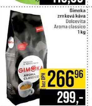 Gimoka zrnková káva Dolcevita Aroma classico 1 kg