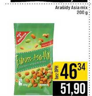 Arašídy Asia mix 200 g