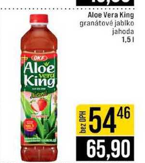 Aloe Vera King granátové jablko jahoda 1,5l