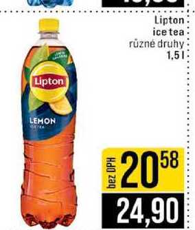 Lipton ice tea různé druhy 1,5l