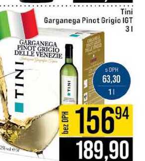 Tini Garganega Pinot Grigio 3l