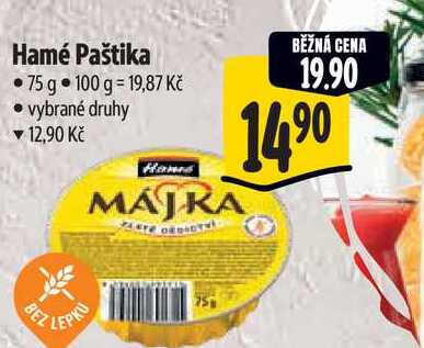 Hamé Paštika  75 g 