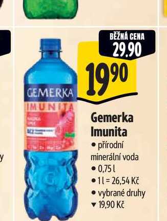 Gemerka Imunita 0,75 l