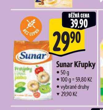  Sunar Křupky  50 g 